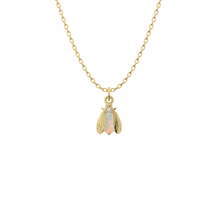 Load image into Gallery viewer, Birthstone Bee Necklace | Bow to the Bee Jewelry