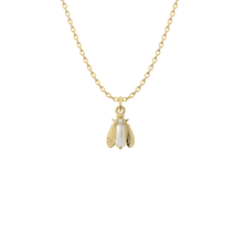 Load image into Gallery viewer, Birthstone Bee Necklace | Bow to the Bee Jewelry