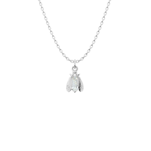 Load image into Gallery viewer, Birthstone Bee Necklace | Bow to the Bee Jewelry