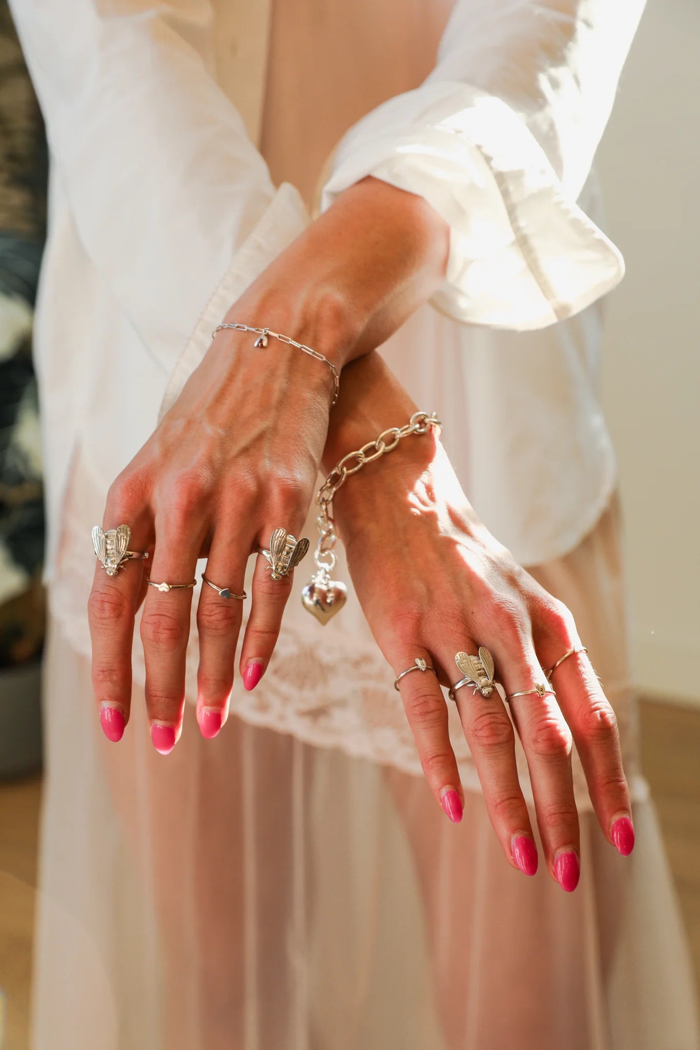 Selene Birthstone Bracelet, Goddess of the Moon and Cyclical Power
