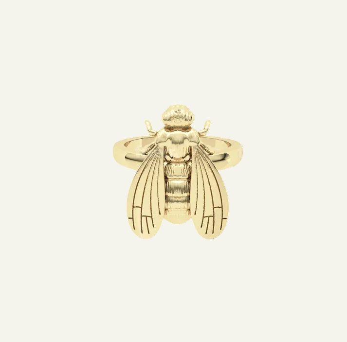 Melissae Bee Ring, Goddess of the Sacred Hive