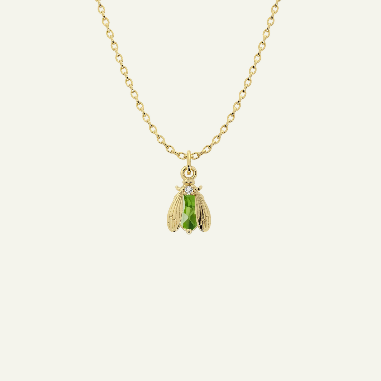 Birthstone Bee Necklace | Bow to the Bee Jewelry