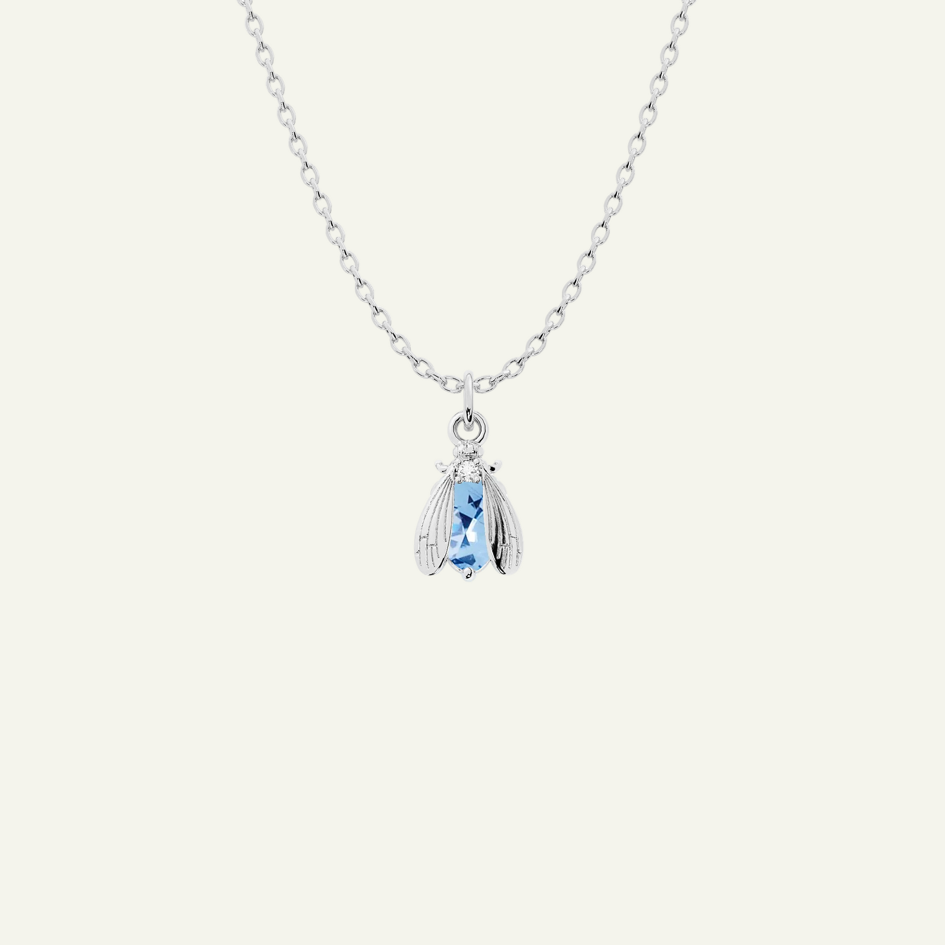 Birthstone Bee Necklace | Bow to the Bee Jewelry