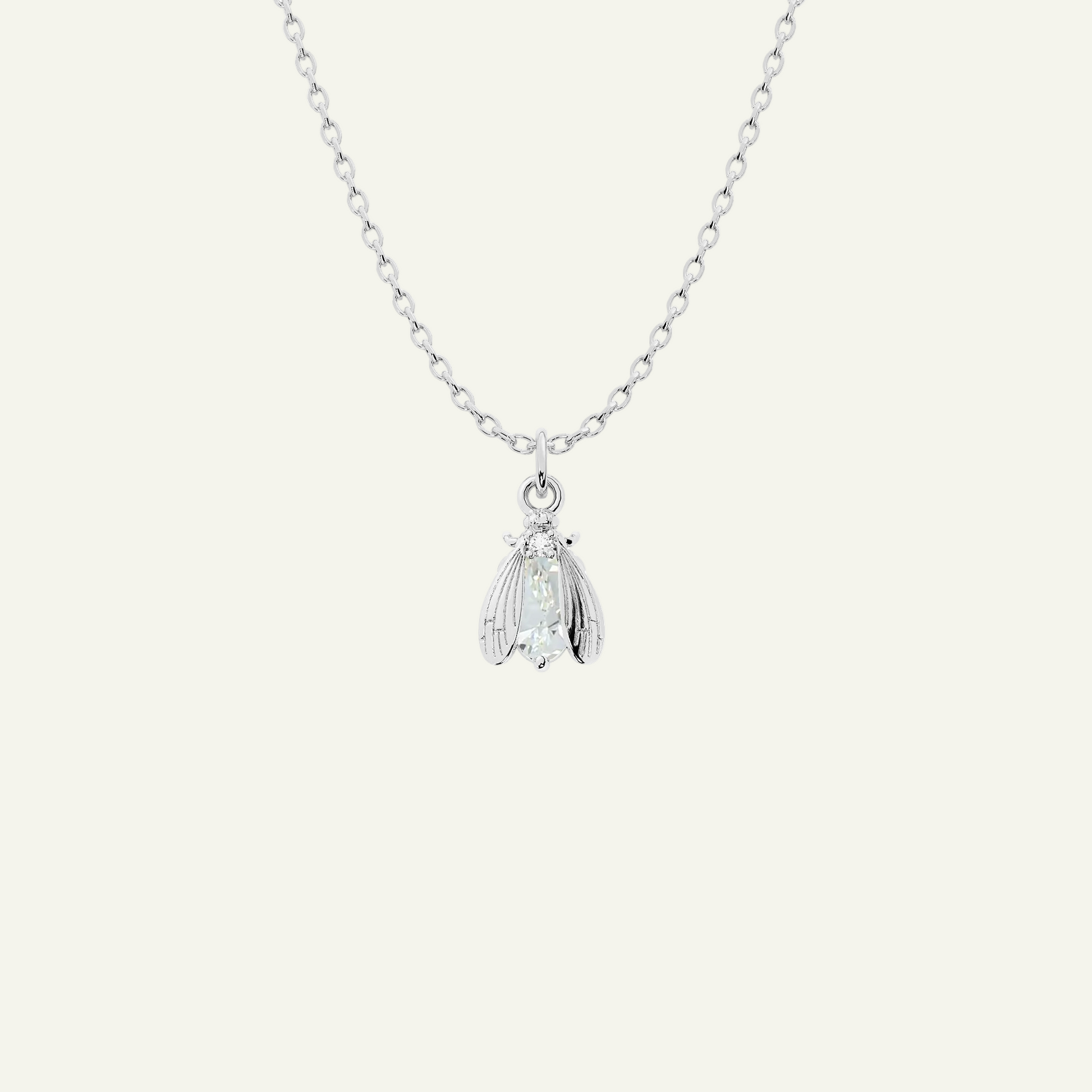 Birthstone Bee Necklace | Bow to the Bee Jewelry