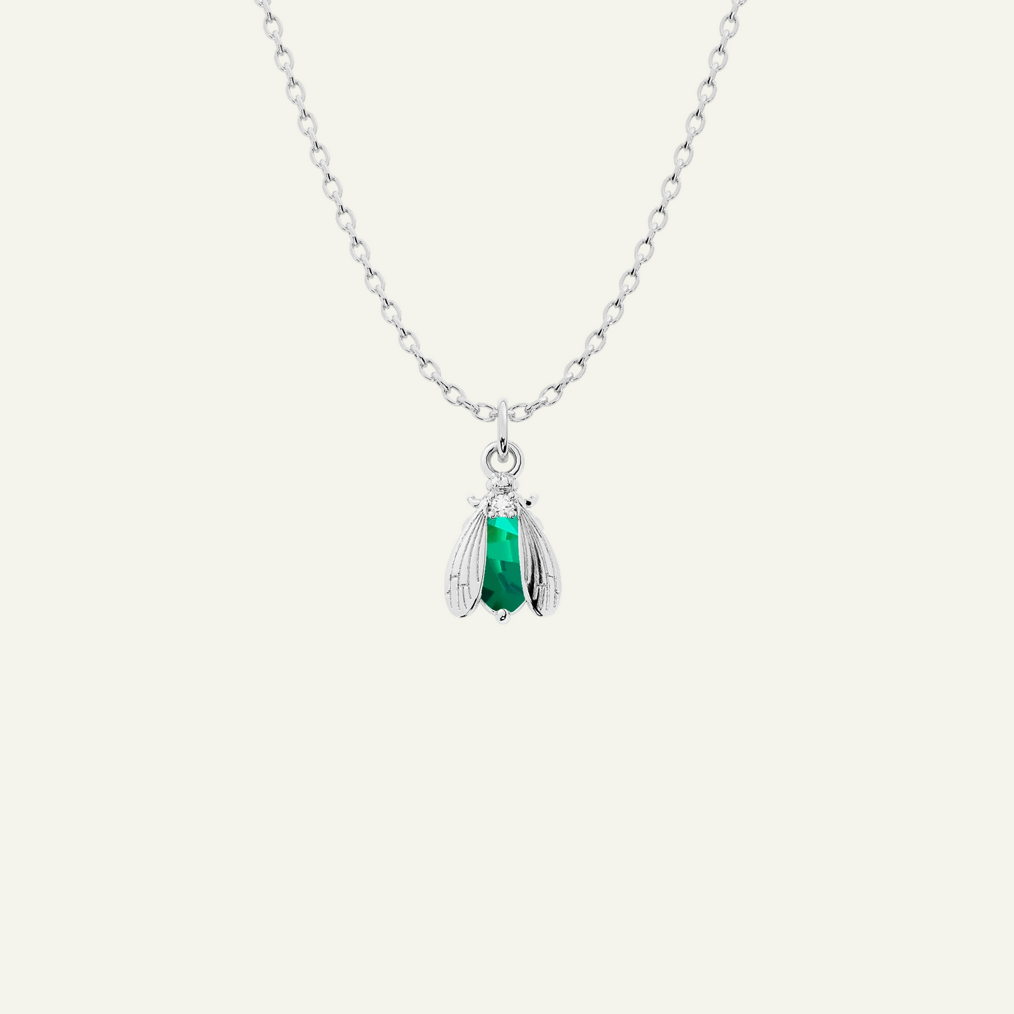 Birthstone Bee Necklace | Bow to the Bee Jewelry