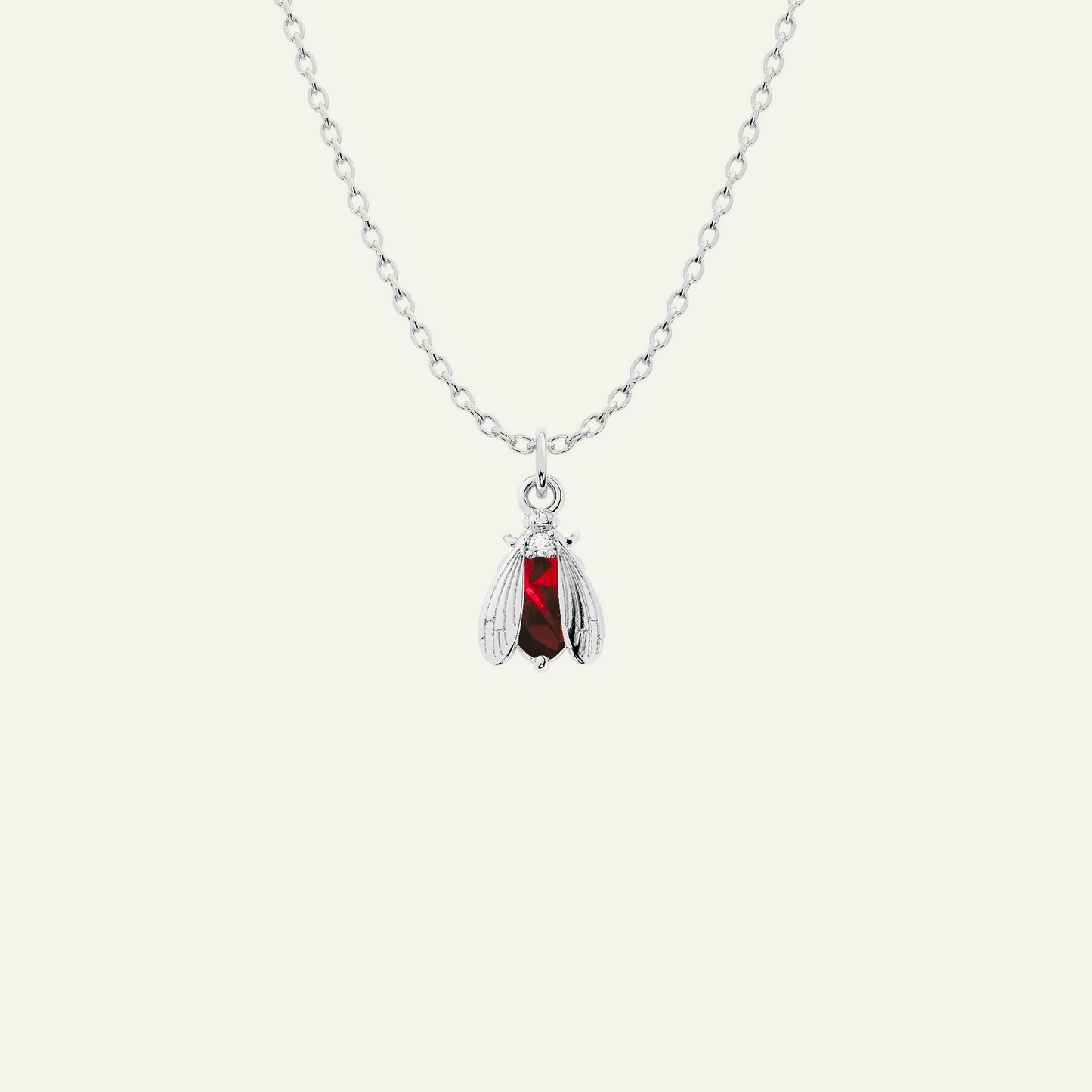 Birthstone Bee Necklace | Bow to the Bee Jewelry