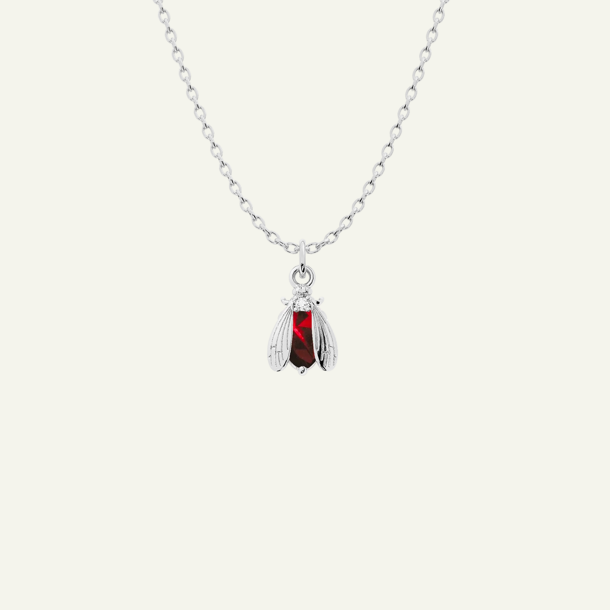 Birthstone Bee Necklace | Bow to the Bee Jewelry