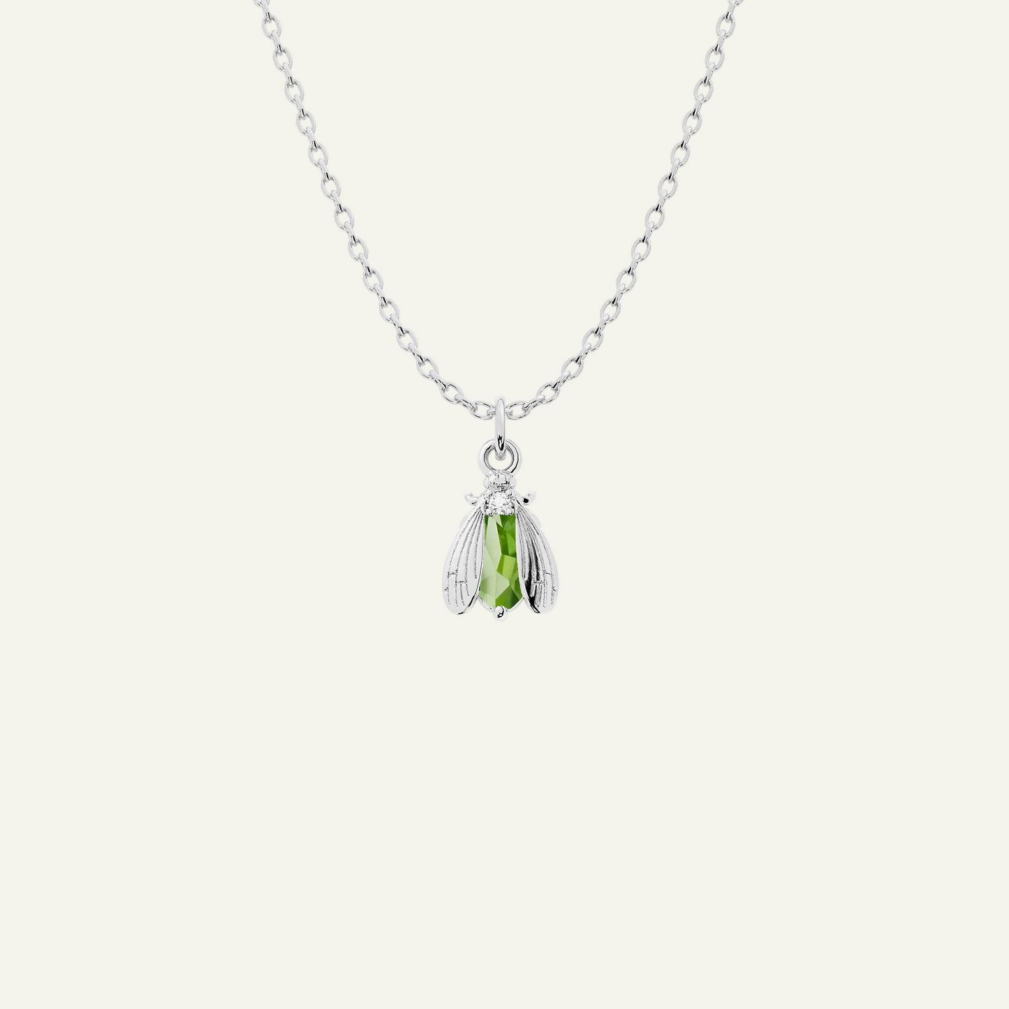 Birthstone Bee Necklace | Bow to the Bee Jewelry