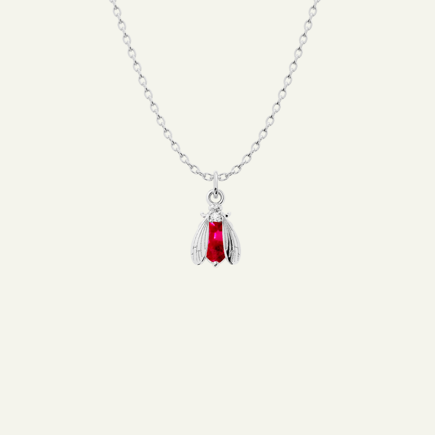 Birthstone Bee Necklace | Bow to the Bee Jewelry
