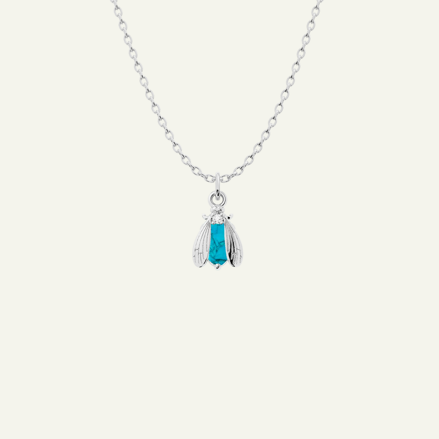 Birthstone Bee Necklace | Bow to the Bee Jewelry