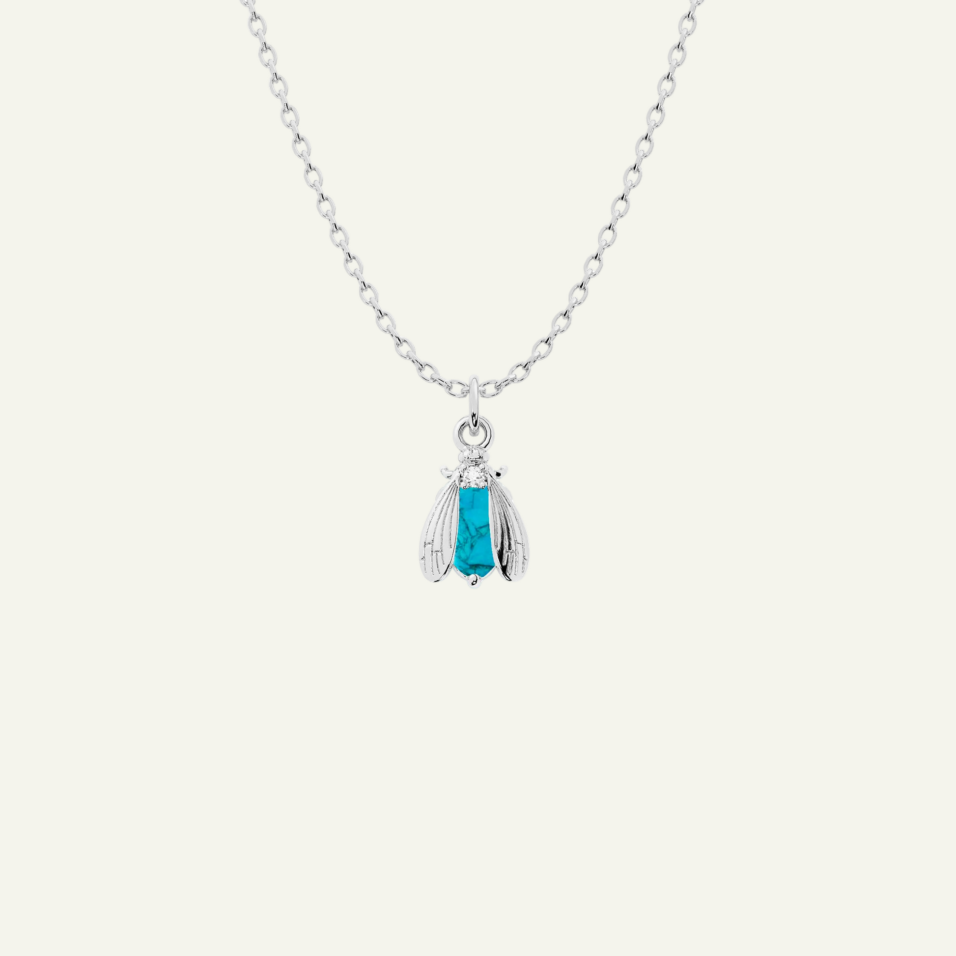 Birthstone Bee Necklace | Bow to the Bee Jewelry