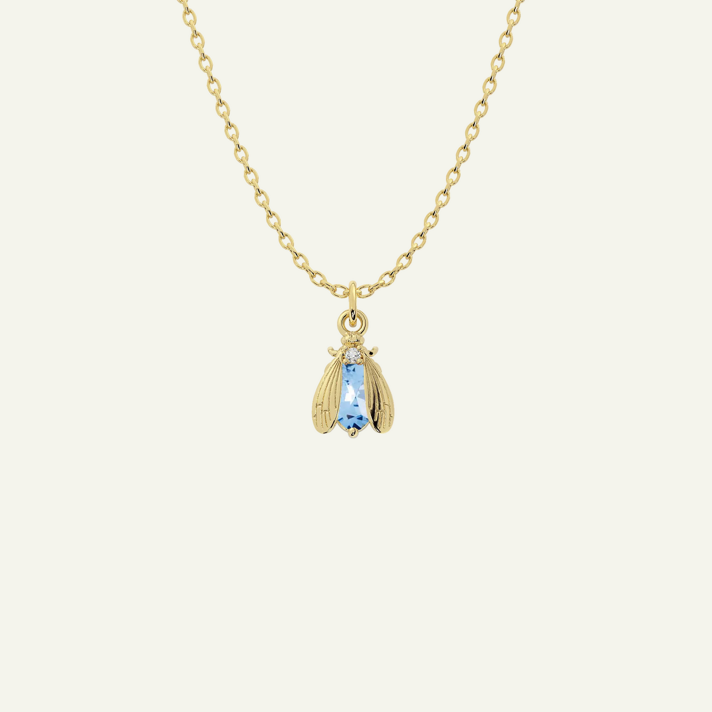 Birthstone Bee Necklace | Bow to the Bee Jewelry