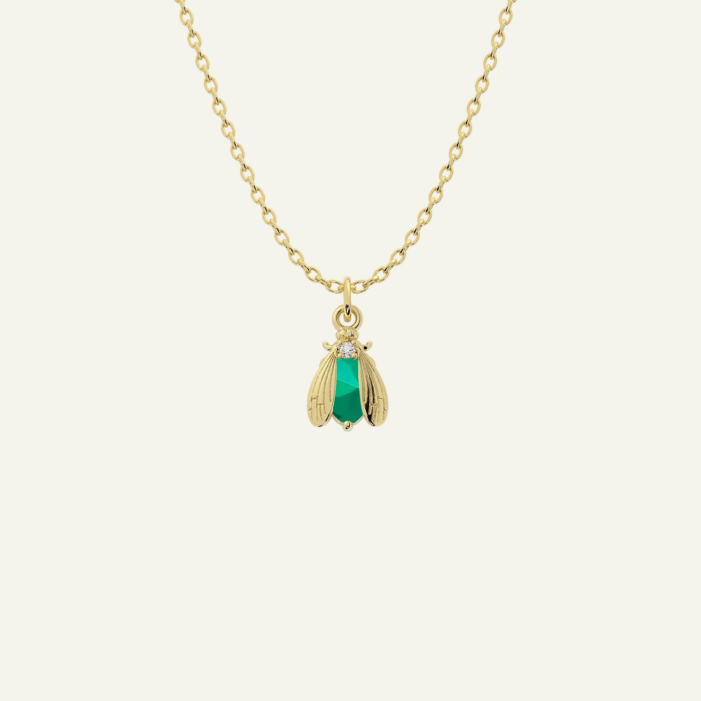 Birthstone Bee Necklace | Bow to the Bee Jewelry