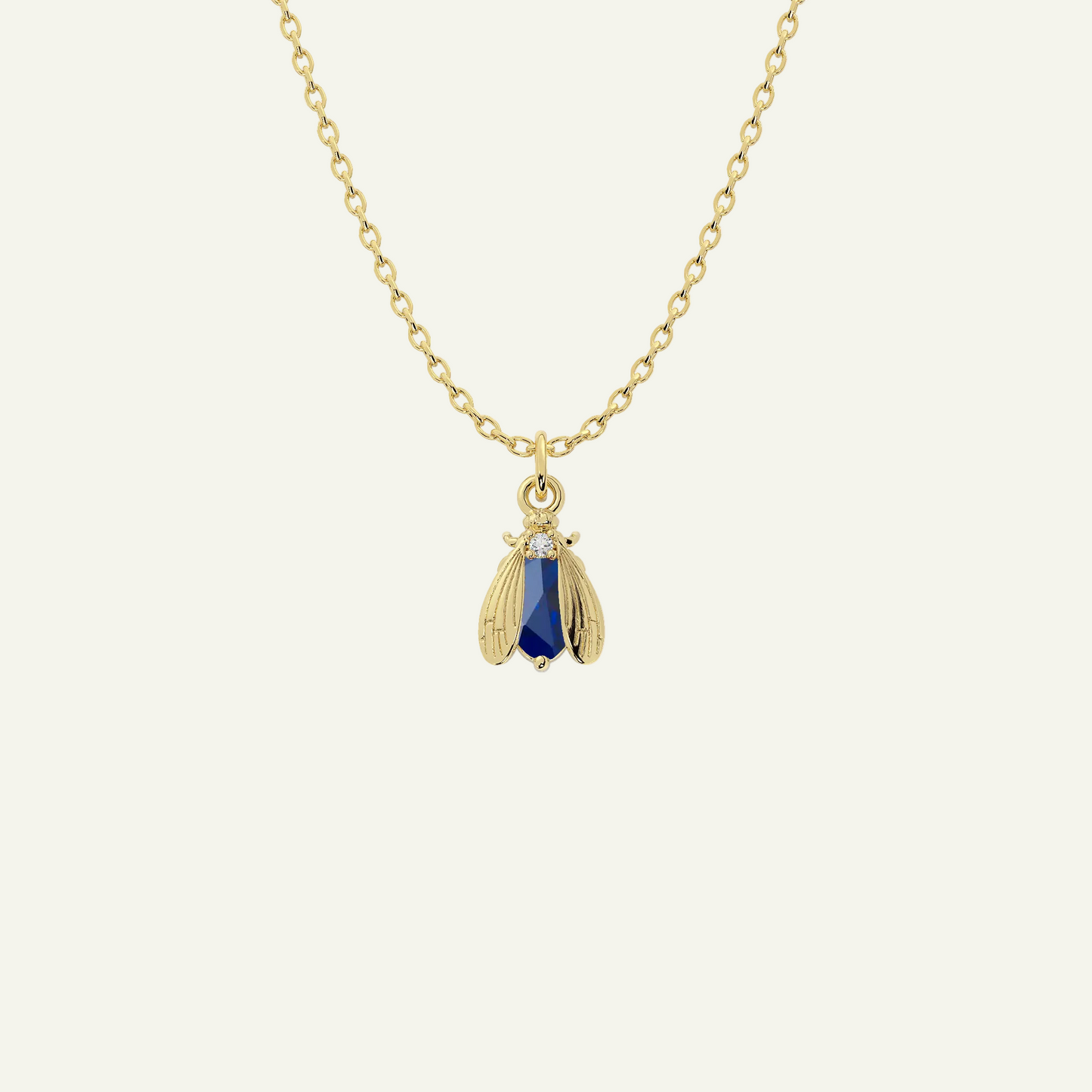 Birthstone Bee Necklace | Bow to the Bee Jewelry
