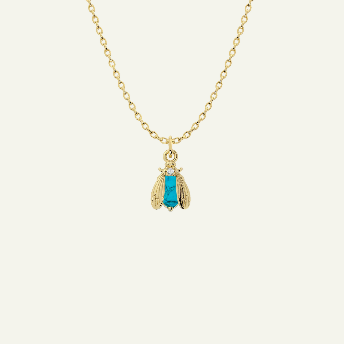 Birthstone Bee Necklace | Bow to the Bee Jewelry