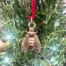 Load image into Gallery viewer, Bee Kind, Small Bee Ornament, Tree Decor, Beekeeper Gift