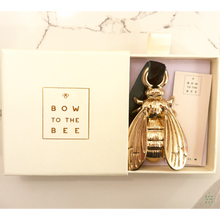 Load image into Gallery viewer, Gold Bee Ornament, Tree Decoration, Perfect Gift for Bee Lovers
