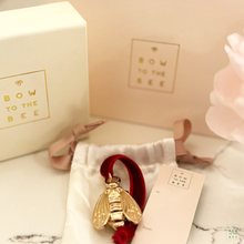 Load image into Gallery viewer, Bee Kind, Small Bee Ornament, Tree Decor, Beekeeper Gift