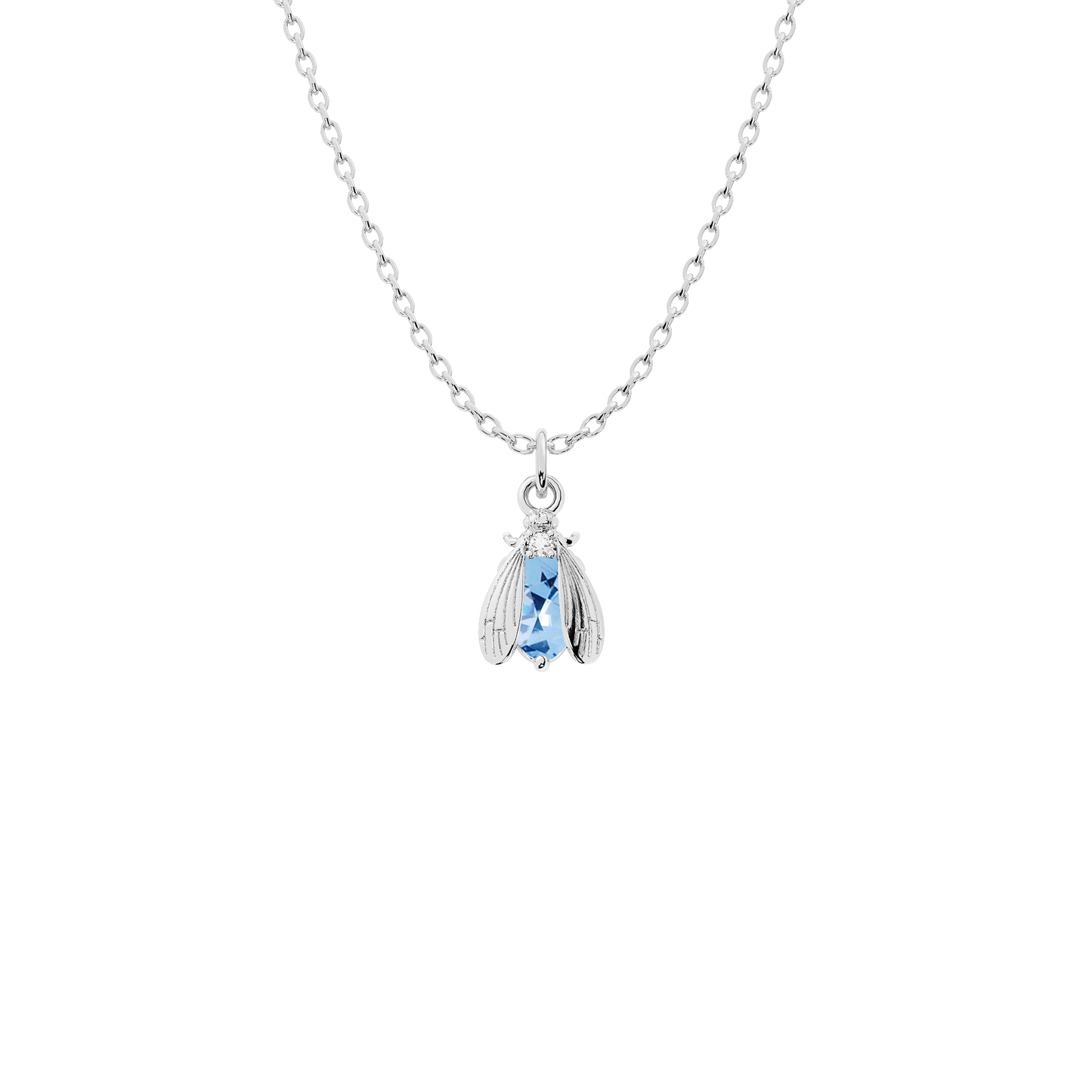 Wholesale Birthstone Bee Necklace in Gold or Silver | Bow to the Bee