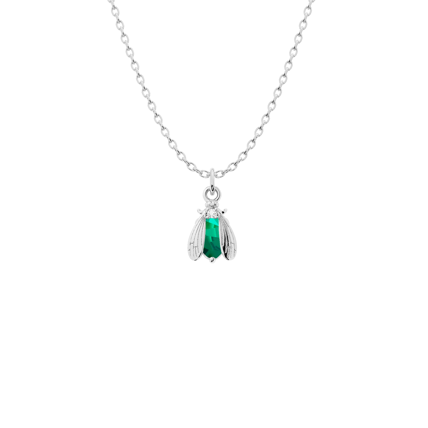Wholesale Birthstone Bee Necklace in Gold or Silver | Bow to the Bee