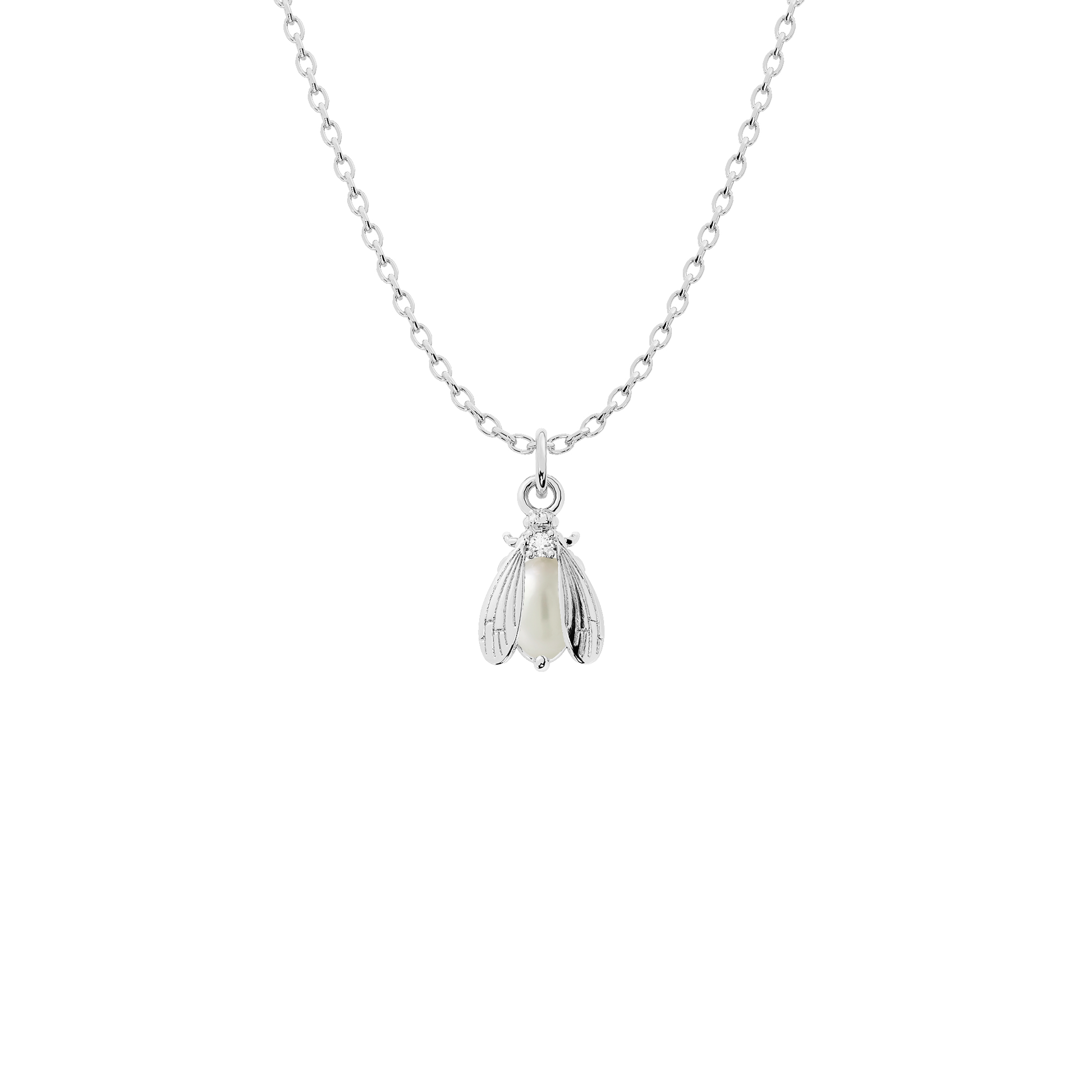 Wholesale Birthstone Bee Necklace in Gold or Silver | Bow to the Bee