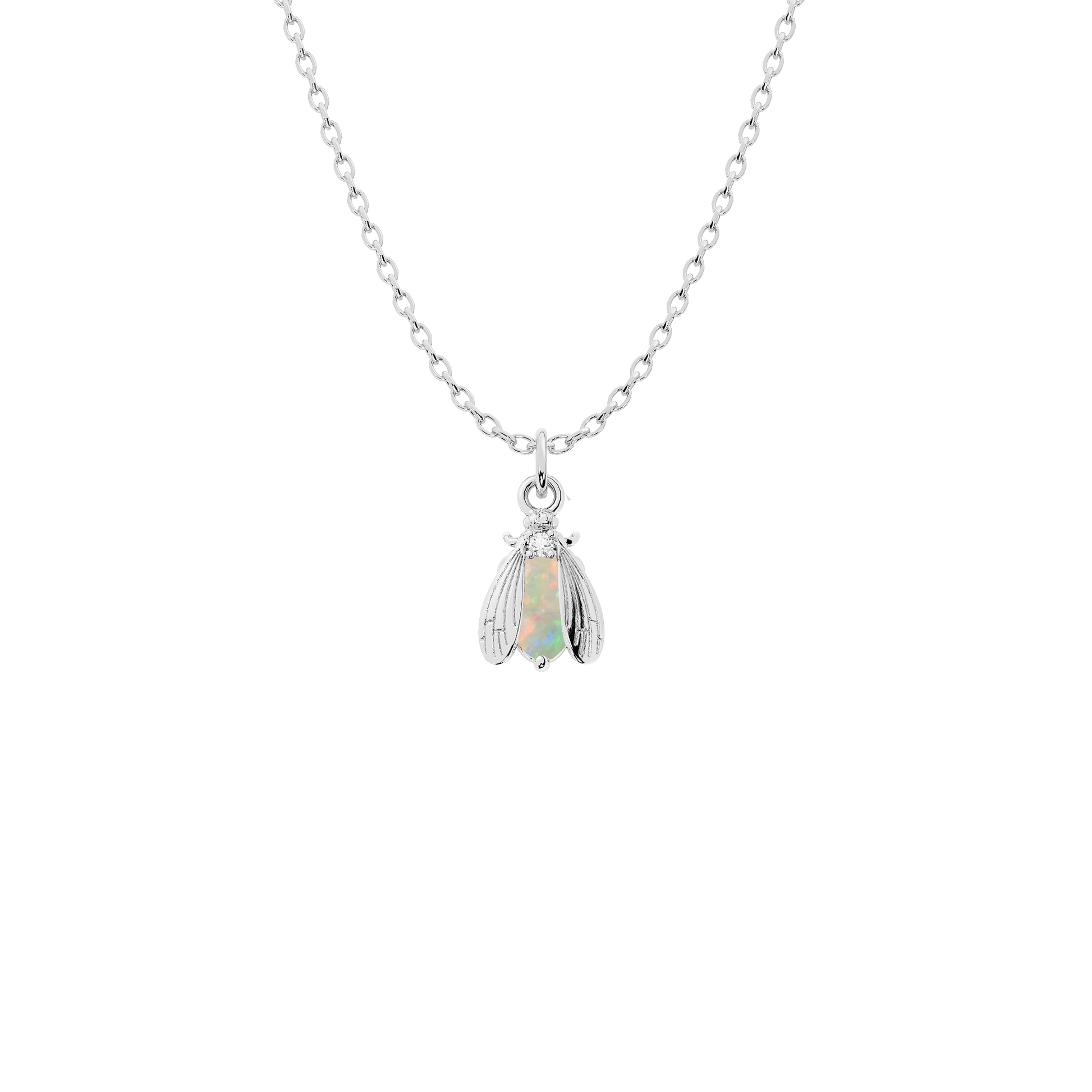 Wholesale Birthstone Bee Necklace in Gold or Silver | Bow to the Bee