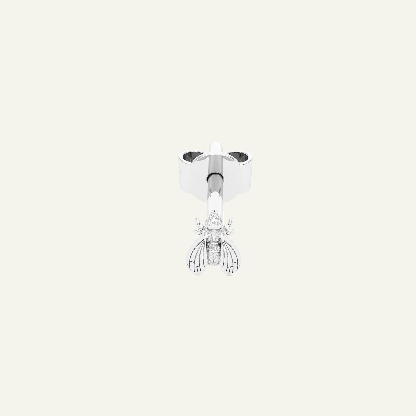 BEE FREE | Bee Stud Earrings | Bow to the Bee | Sustainable Jewelry