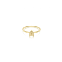 Load image into Gallery viewer, gold bee ring
