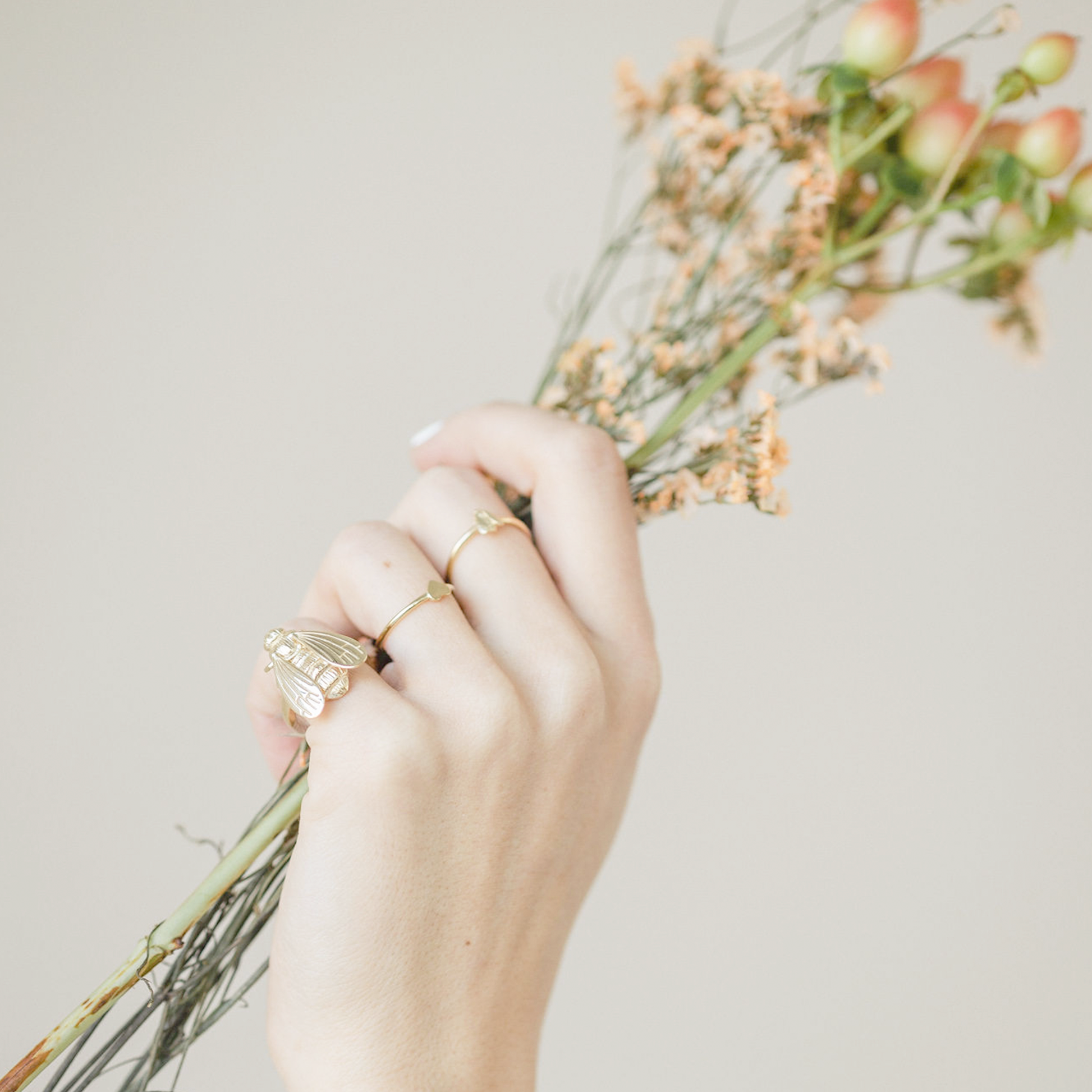 BEE BOLD Bad#ss Big Bee Ring | Bow to the Bee Jewelry Shop