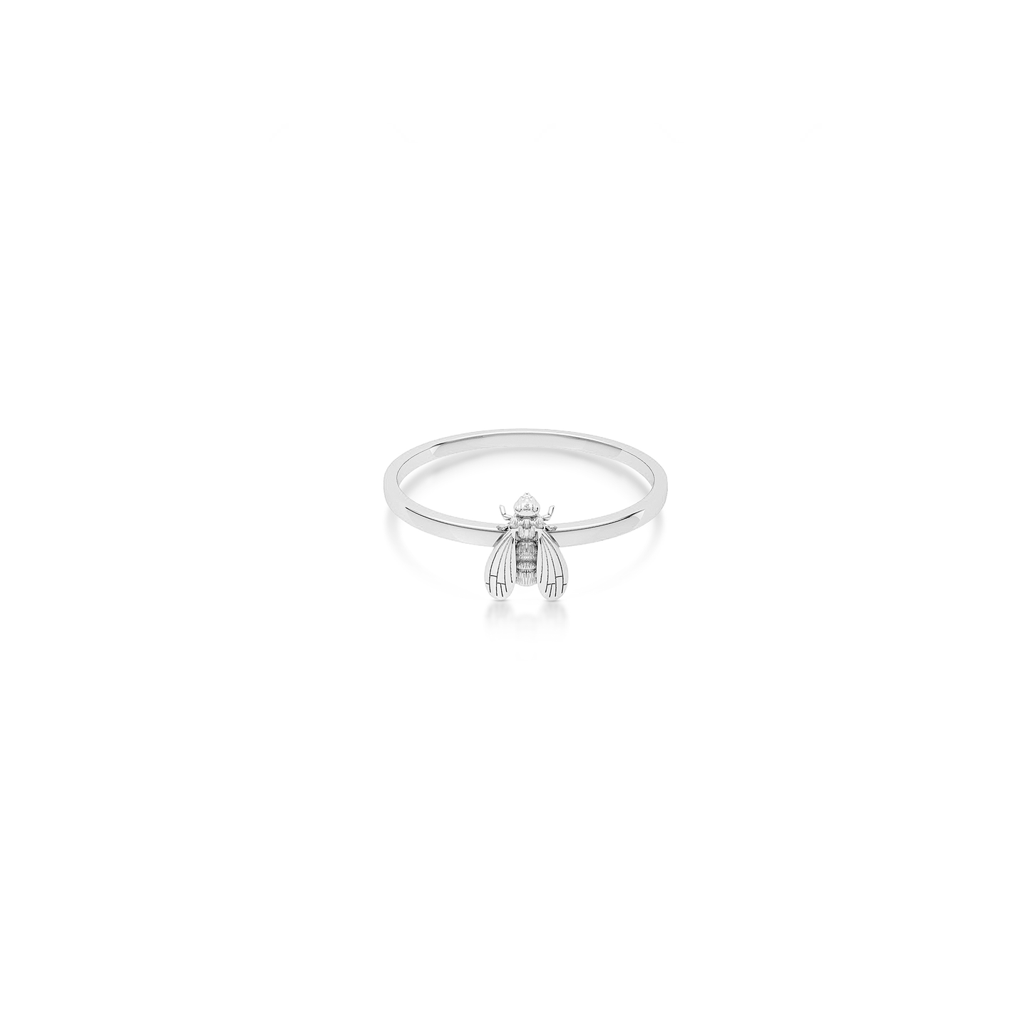 silver bee ring